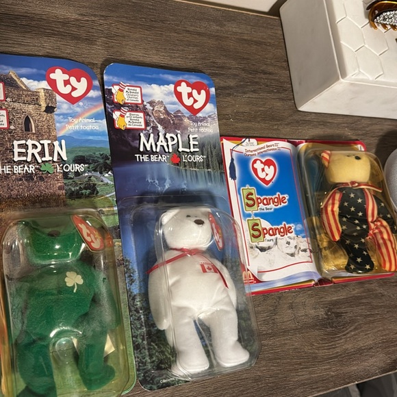 Teenie Baby Bears lot of 6 - Picture 2 of 3